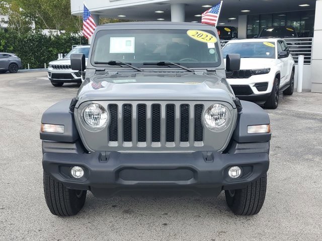 Certified 2023 Jeep Wrangler Sport AWD/4WD image 2