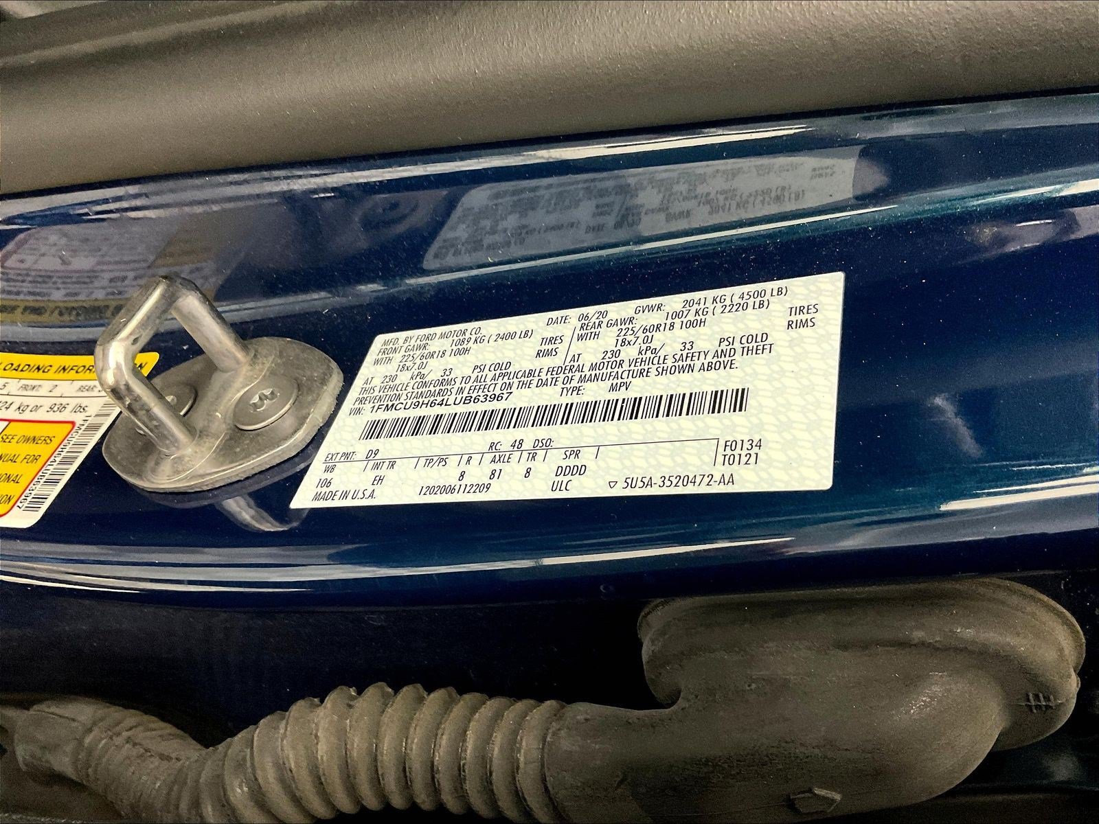 Used 2020 Ford Escape SEL AWD/4WD image 19