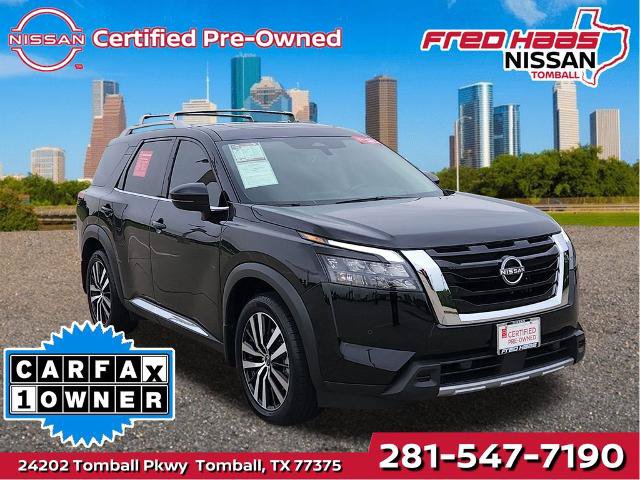 Certified 2025 Nissan Pathfinder Platinum w/ Cargo Package FWD 360° Tour