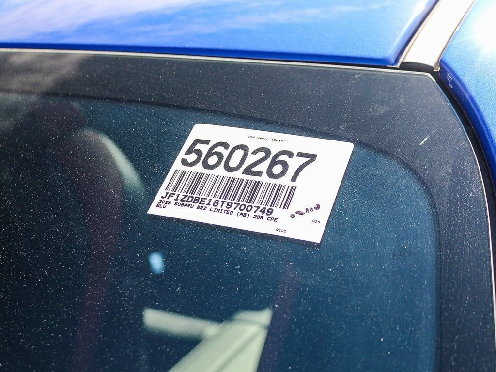 New 2026 Subaru BRZ Limited image 26