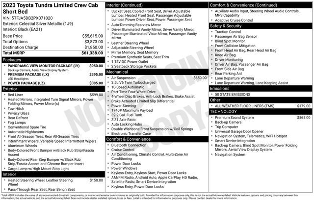 Used 2023 Toyota Tundra Limited image 3