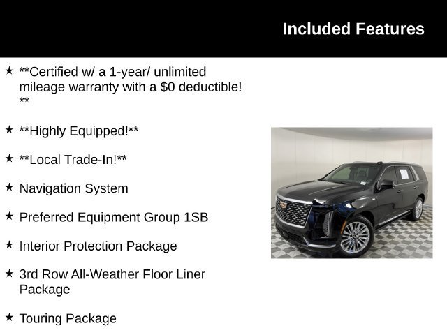 Certified 2026 Cadillac Escalade Luxury w/ Touring Package AWD/4WD image 4