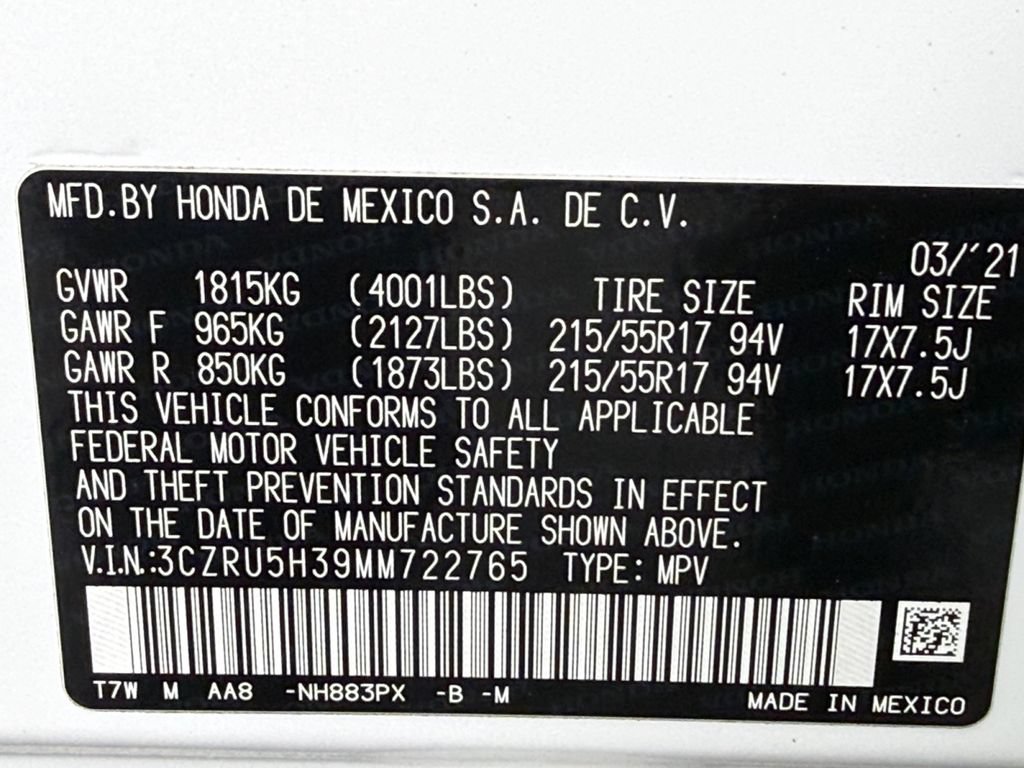 Used 2021 Honda HR-V LX image 26