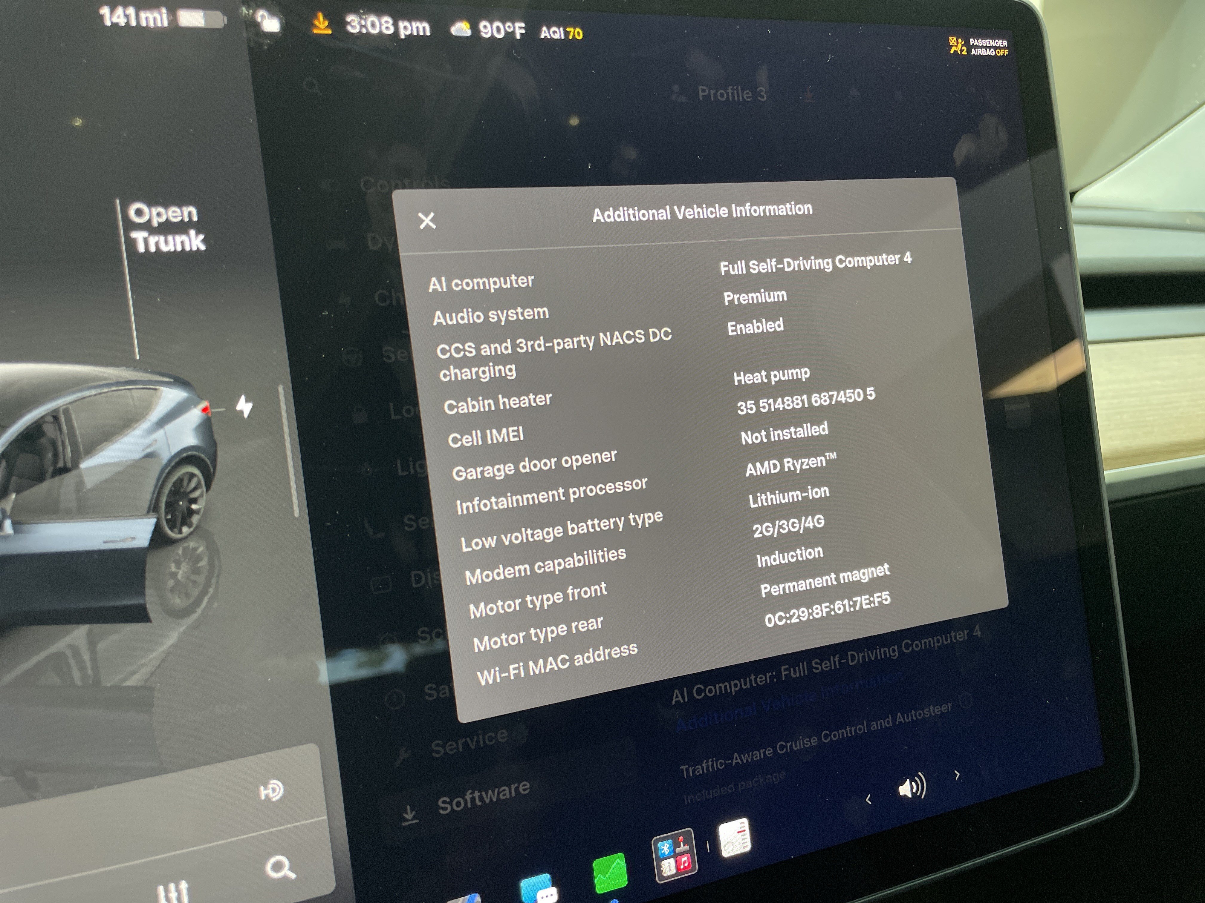 Used 2025 Tesla Model Y Long Range AWD/4WD image 23