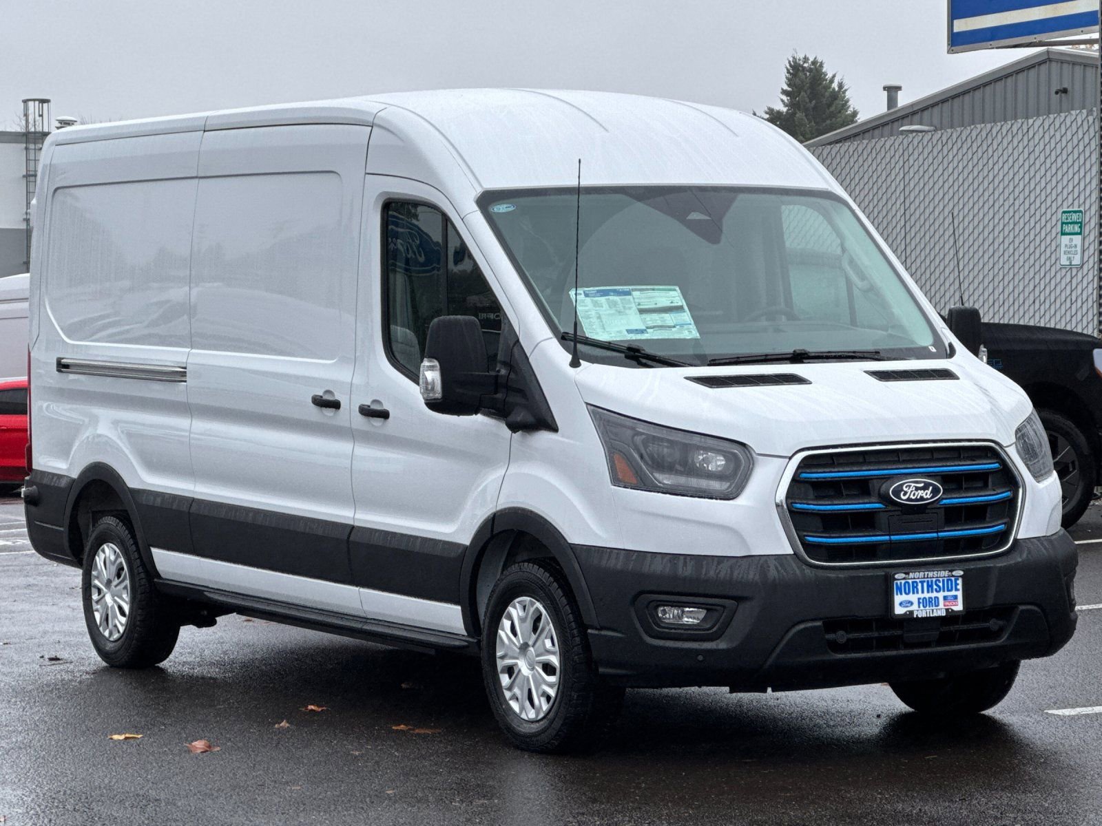 New 2026 Ford E-Transit 148 Medium Roof w/ Load Area Protection Package image 8