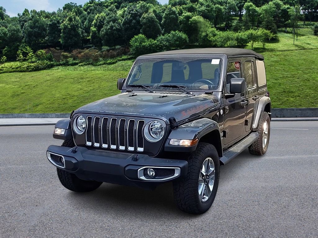Used 2021 Jeep Wrangler Unlimited Sahara AWD/4WD image 3
