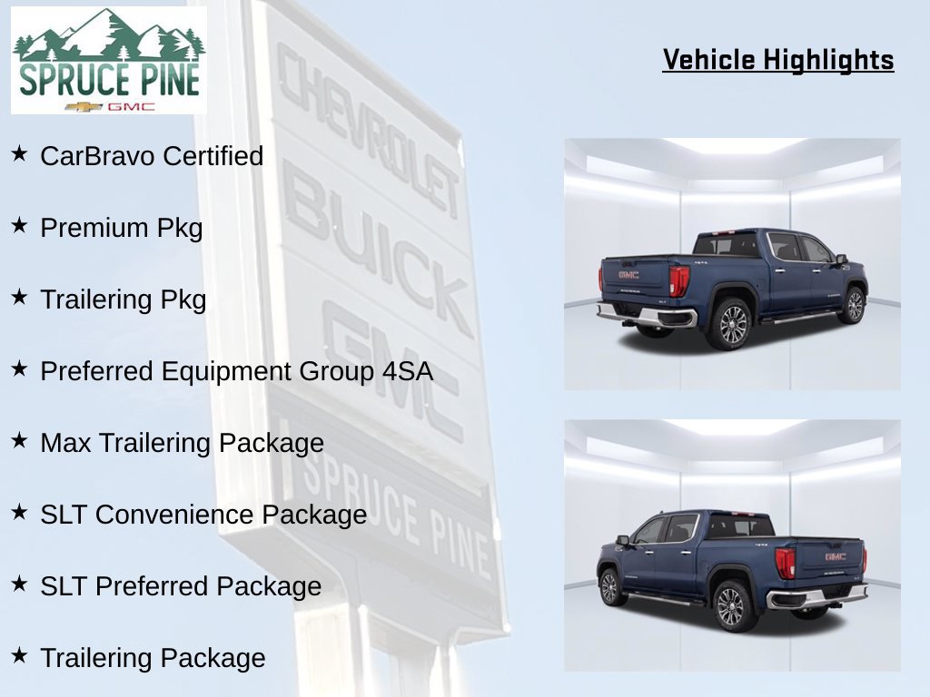 Used 2019 GMC Sierra 1500 SLT w/ SLT Convenience Package AWD/4WD image 9
