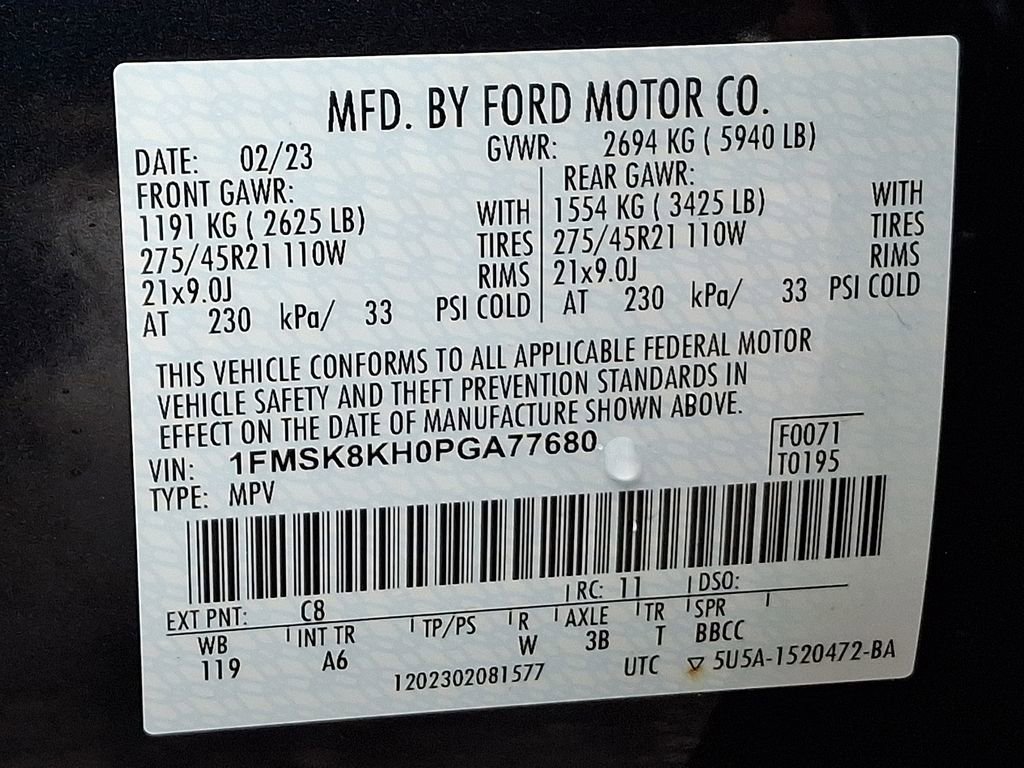 Used 2023 Ford Explorer ST-Line image 28