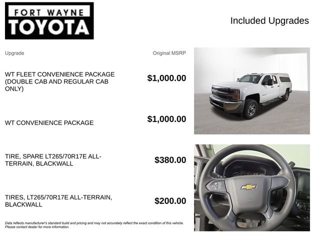 Used 2019 Chevrolet Silverado 2500 W/T w/ WT Convenience Package image 4