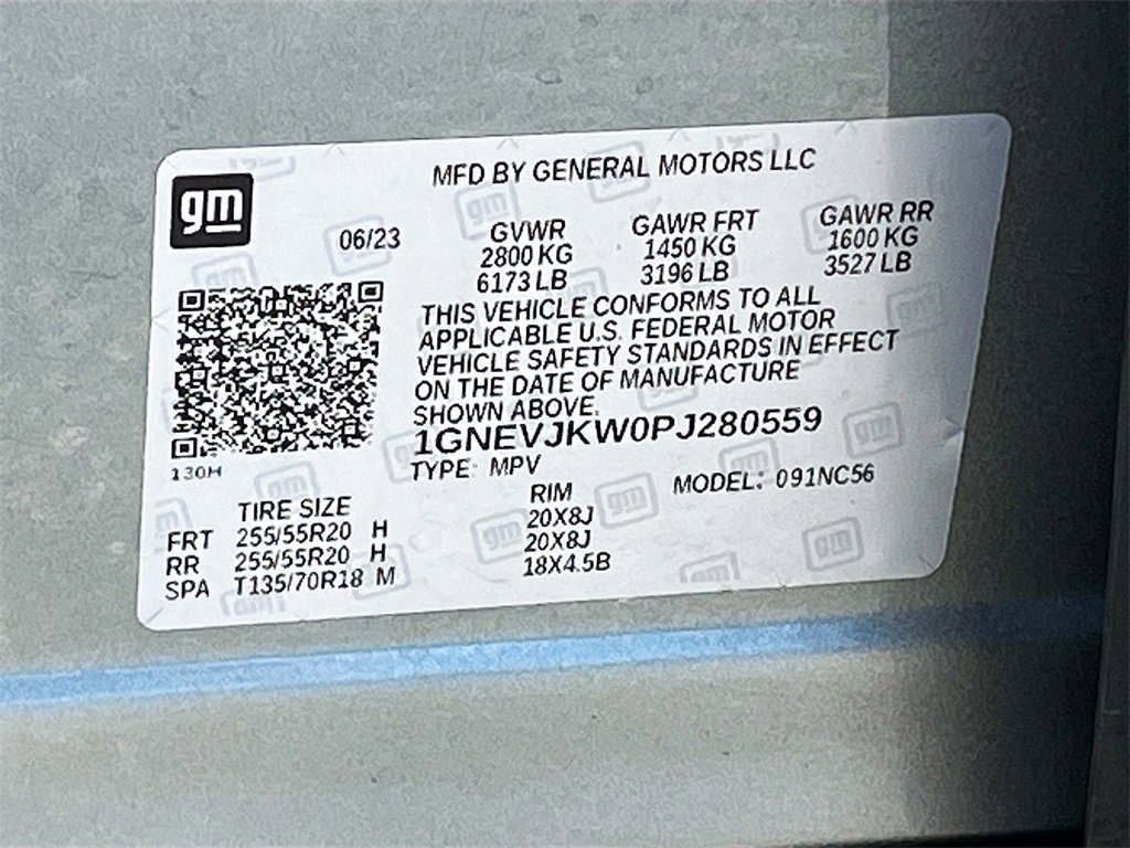 Used 2023 Chevrolet Traverse RS image 34