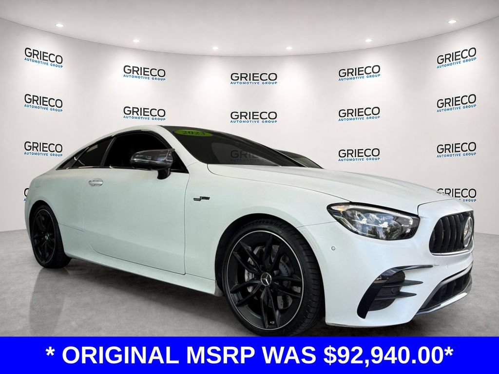Used 2023 Mercedes-Benz E 53 AMG 4MATIC Coupe video 1