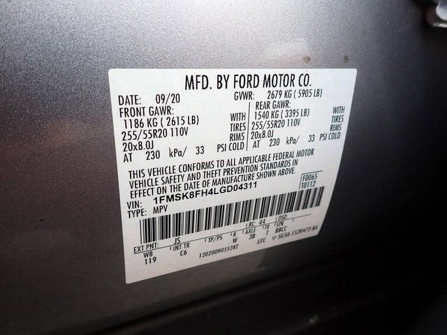 Used 2020 Ford Explorer Limited w/ Class III Trailer Tow Package AWD/4WD image 14