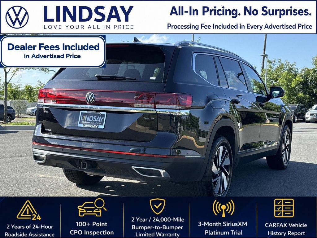 Used 2025 Volkswagen Atlas SEL AWD/4WD image 3