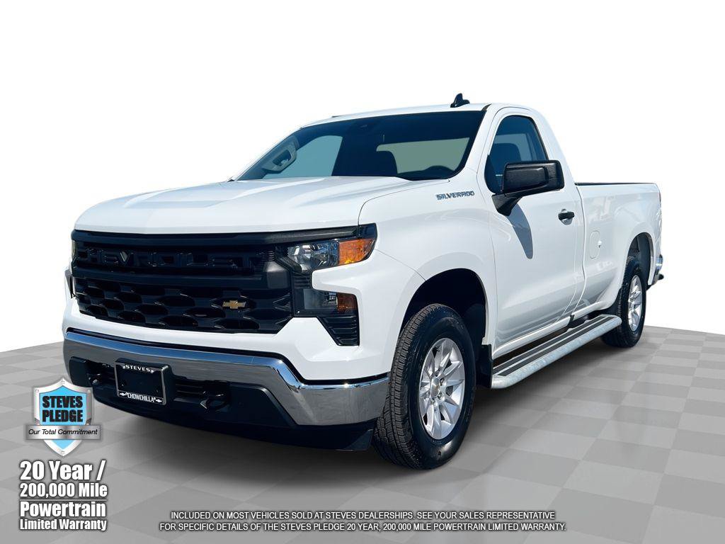 Certified 2025 Chevrolet Silverado 1500 W/T RWD image 1