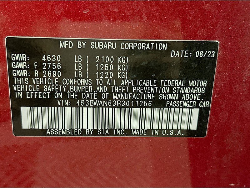 Used 2024 Subaru Legacy Limited image 31