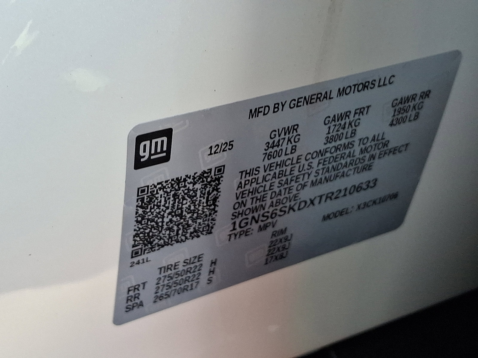 New 2026 Chevrolet Tahoe Premier w/ Sun And Tow Package AWD/4WD image 14