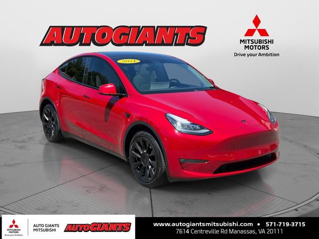 Used 2021 Tesla Model Y Long Range AWD/4WD image 1