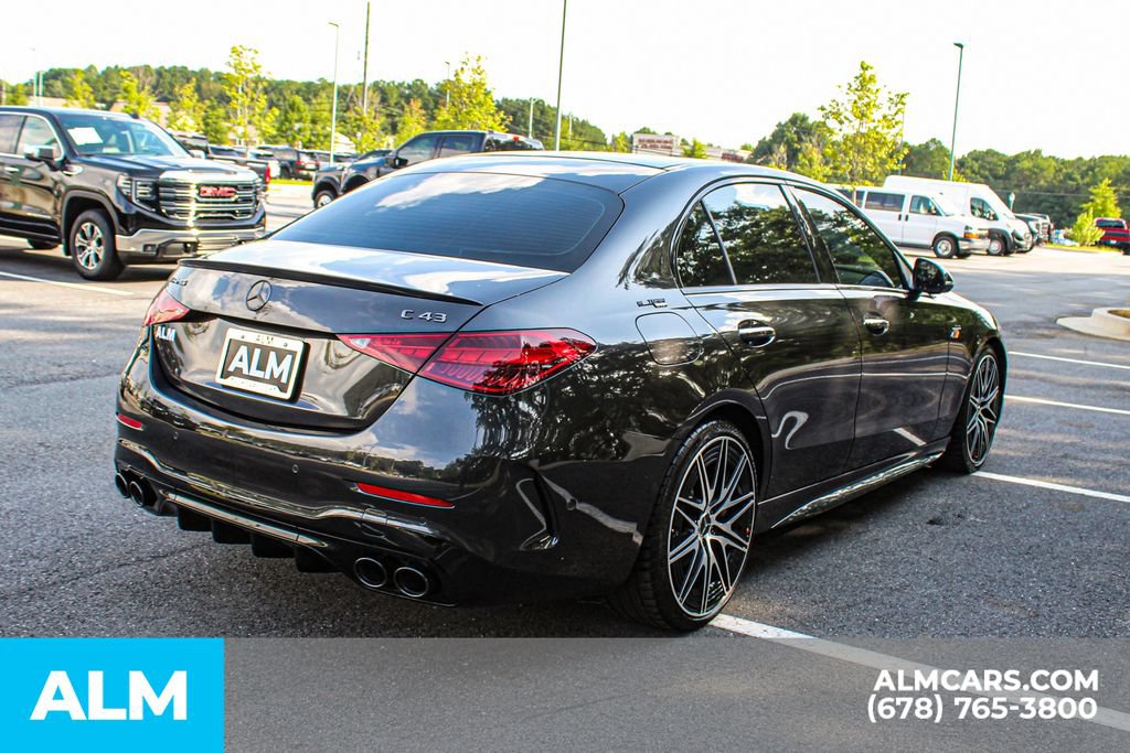Used 2025 Mercedes-Benz C 43 AMG 4MATIC Sedan w/ AMG Night Package Plus image 5