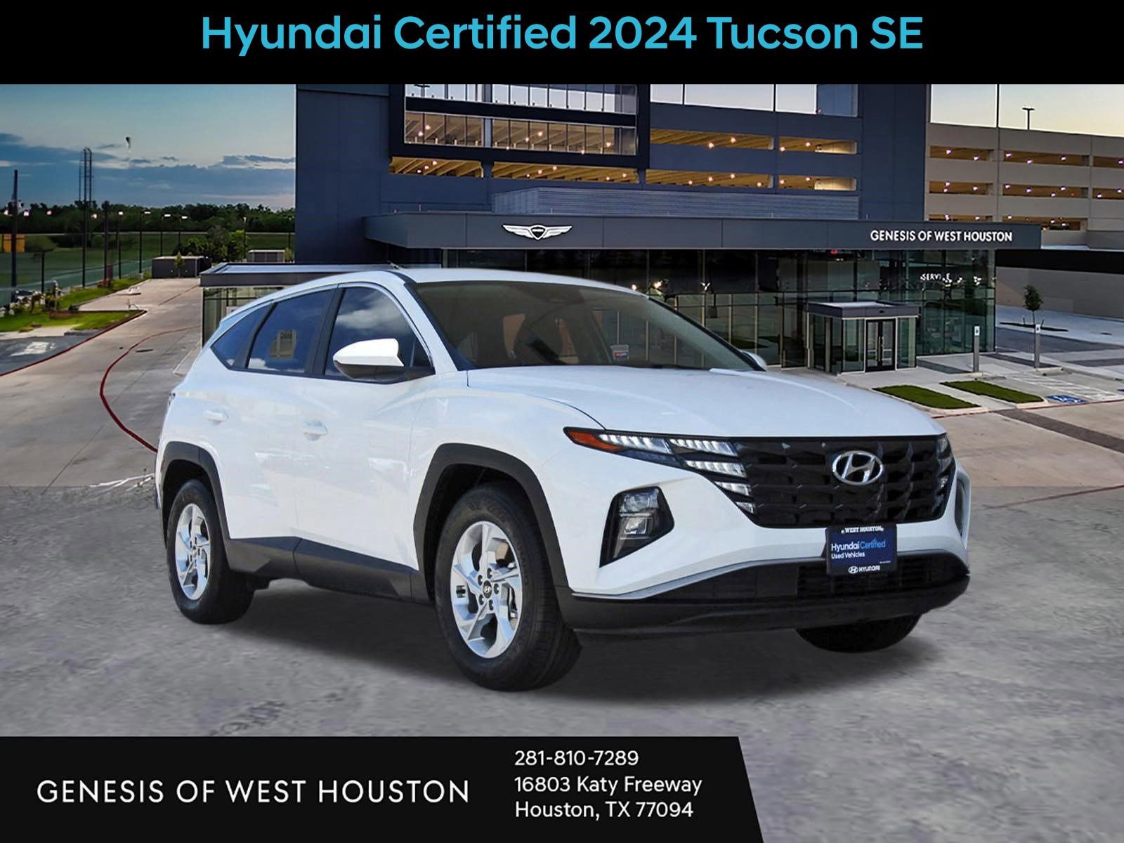 Certified 2024 Hyundai Tucson SE image 1