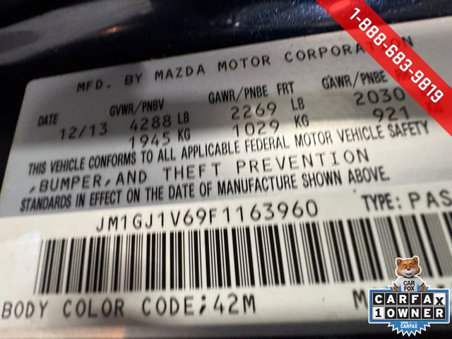 Used 2015 MAZDA MAZDA6 Touring image 26