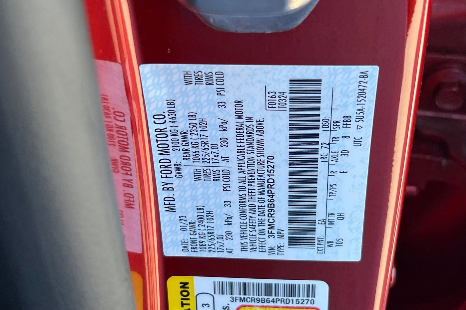 Certified 2023 Ford Bronco Sport Big Bend w/ Convenience Package image 28