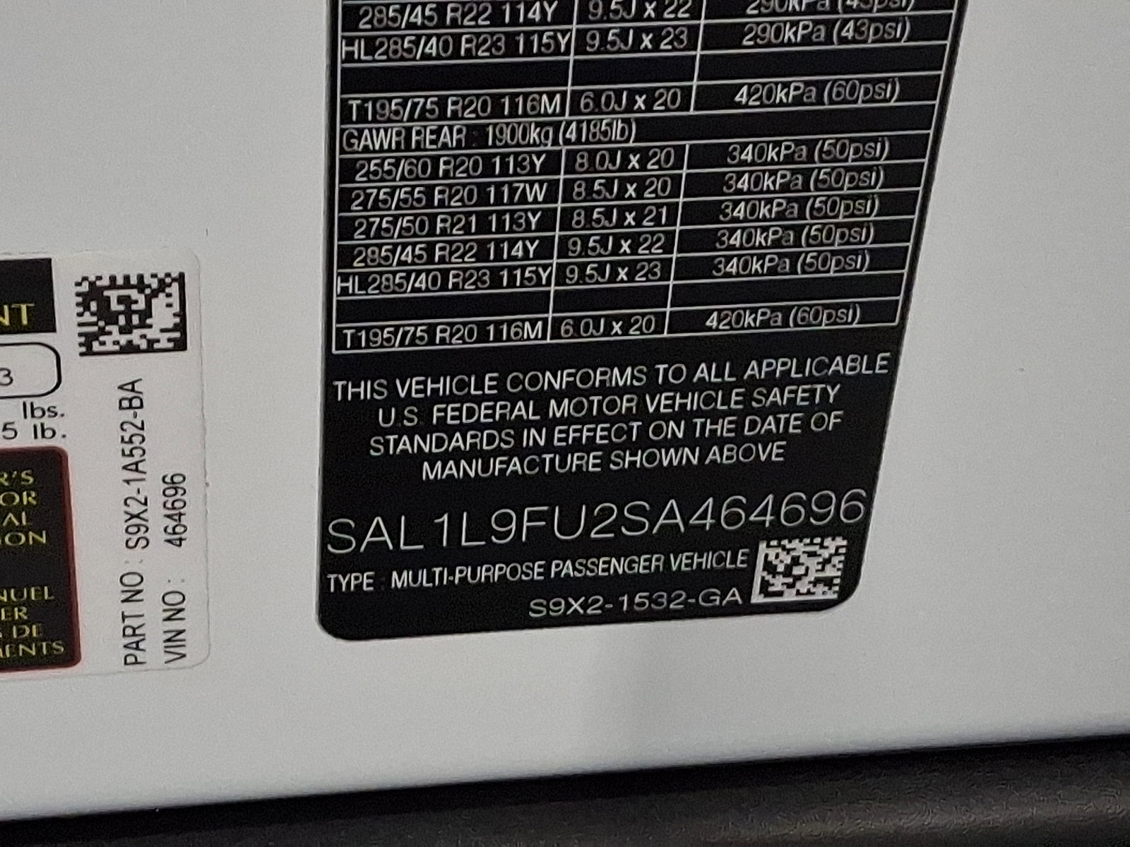 Certified 2025 Land Rover Range Rover Sport Dynamic SE image 27