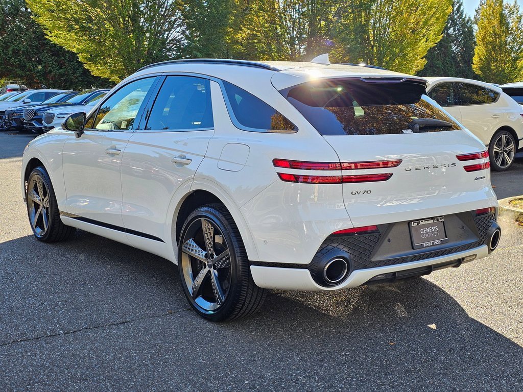 Certified 2025 Genesis GV70 3.5T Sport w/ Sport Advanced Package image 7
