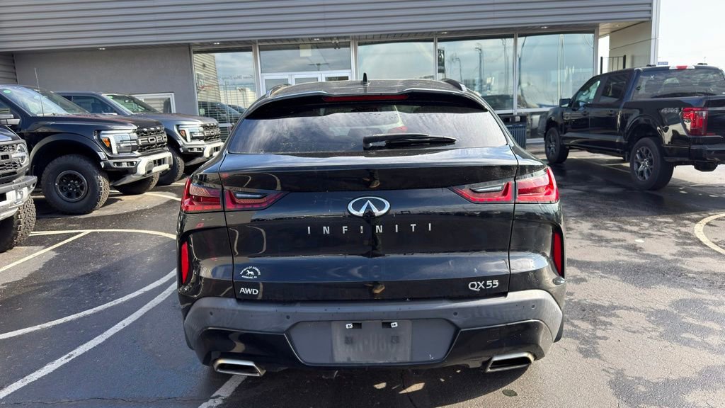 Used 2022 INFINITI QX55 Luxe w/ Cargo Package AWD/4WD image 4