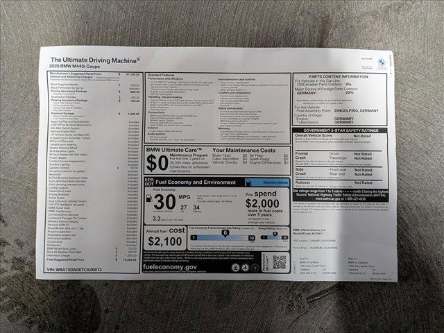 New 2026 BMW M440i Coupe w/ Premium Package RWD image 17