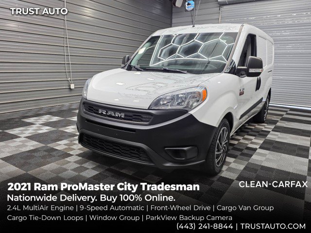 Used 2021 RAM ProMaster City Tradesman