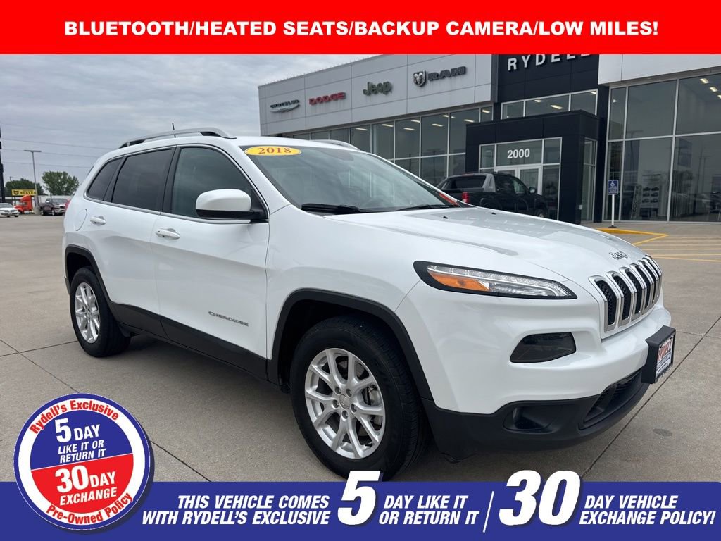 Used 2018 Jeep Cherokee Latitude Plus w/ Cold Weather Group