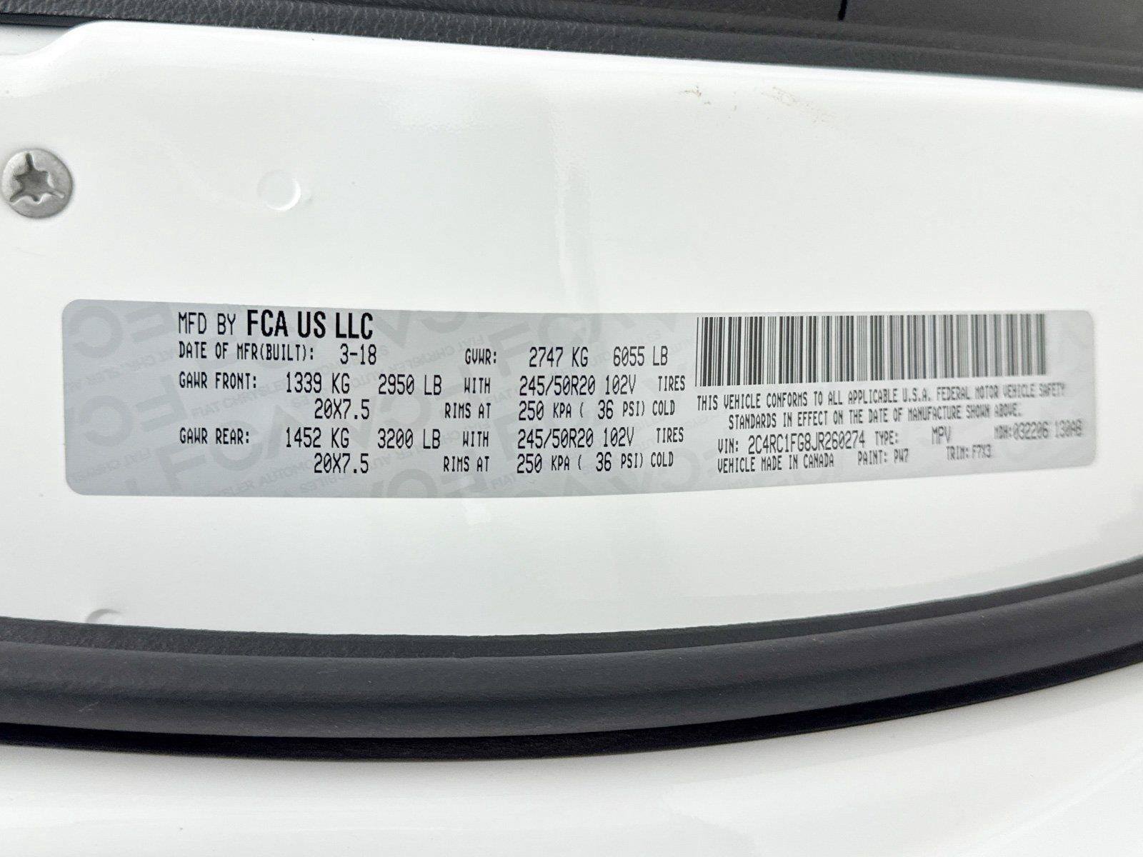 Used 2018 Chrysler Pacifica Touring Plus w/ S Appearance Package FWD image 38