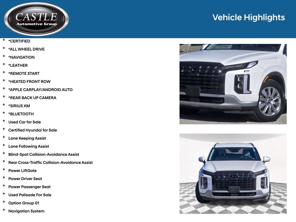 Used 2023 Hyundai Palisade SEL AWD/4WD image 3
