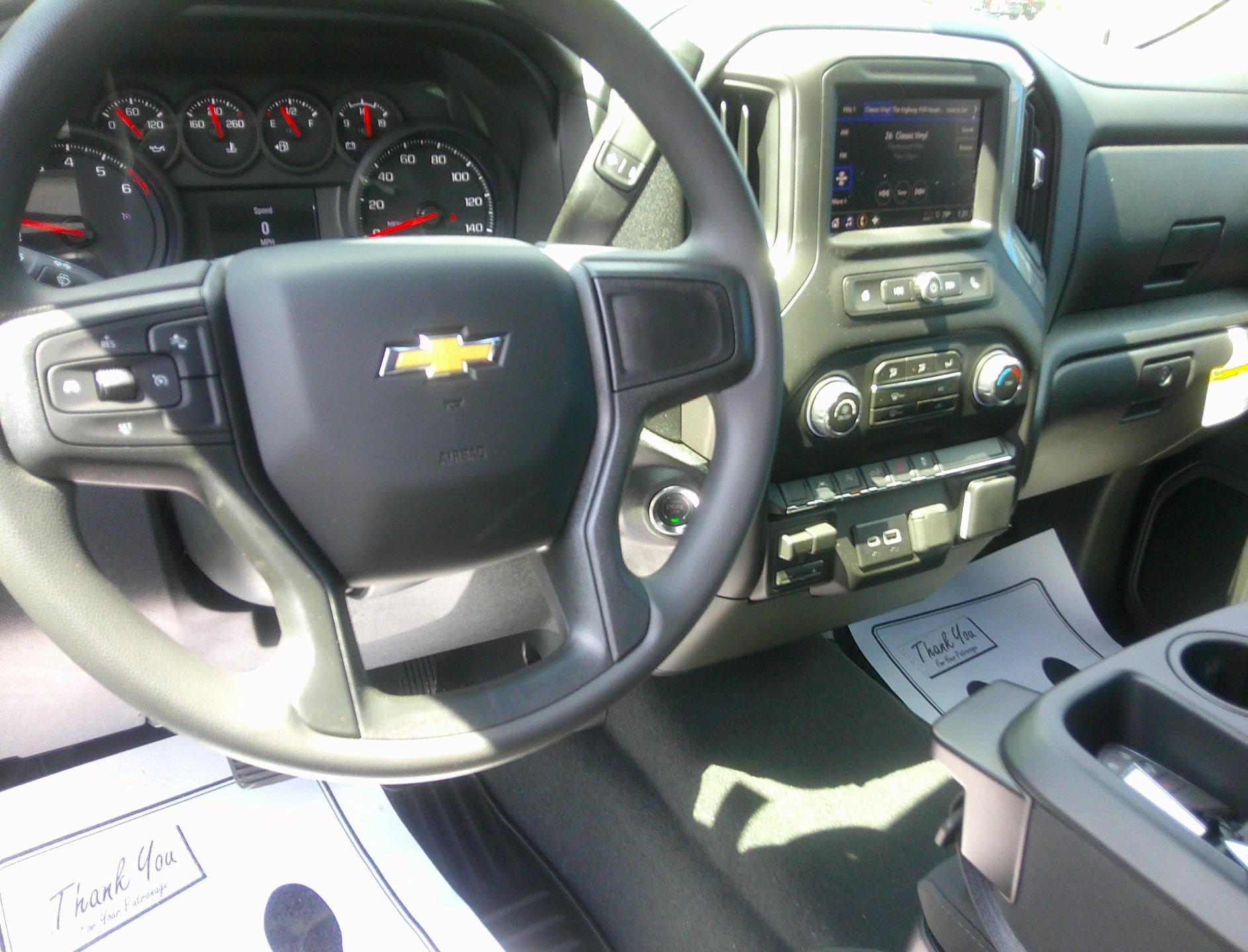 New 2026 Chevrolet Silverado 1500 Custom w/ Turbomax Blackout Package AWD/4WD image 9
