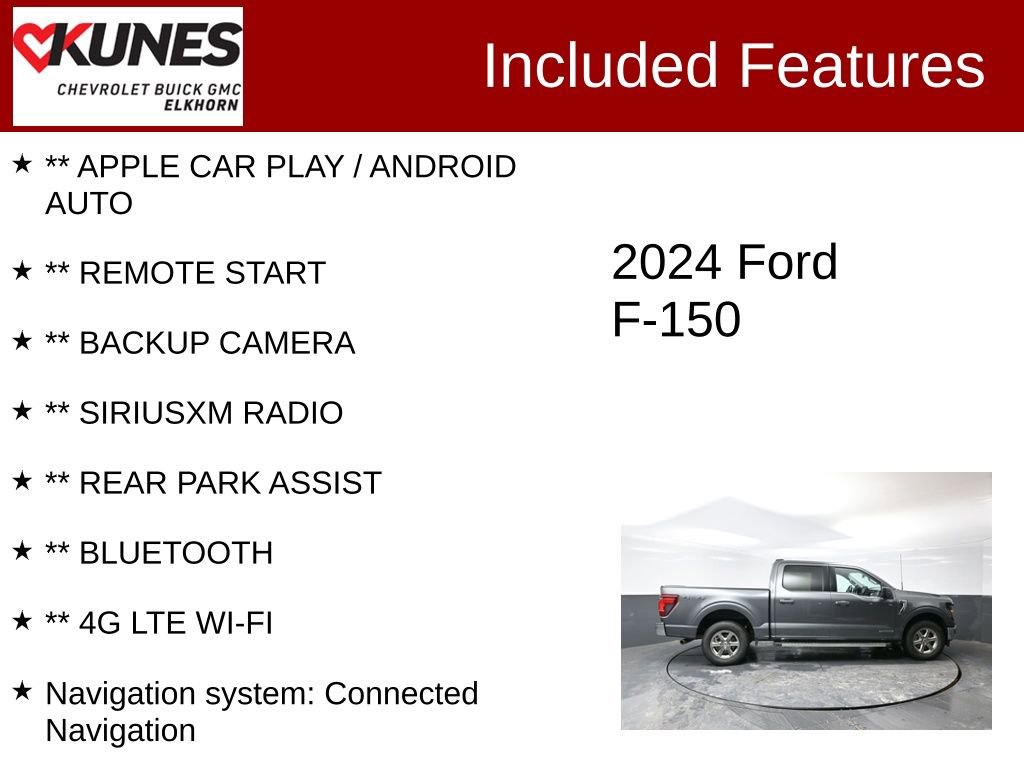 Used 2024 Ford F150 XLT w/ Mobile Office Package image 2