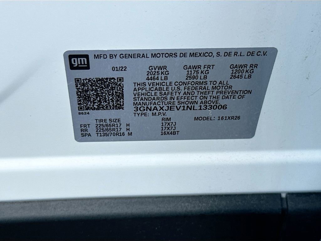 Used 2022 Chevrolet Equinox LT w/ Driver Convenience Package FWD image 34