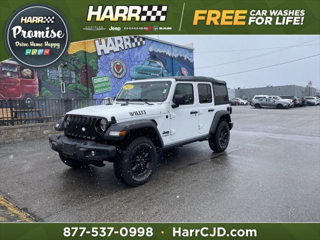 Certified 2022 Jeep Wrangler Unlimited Sport image 1