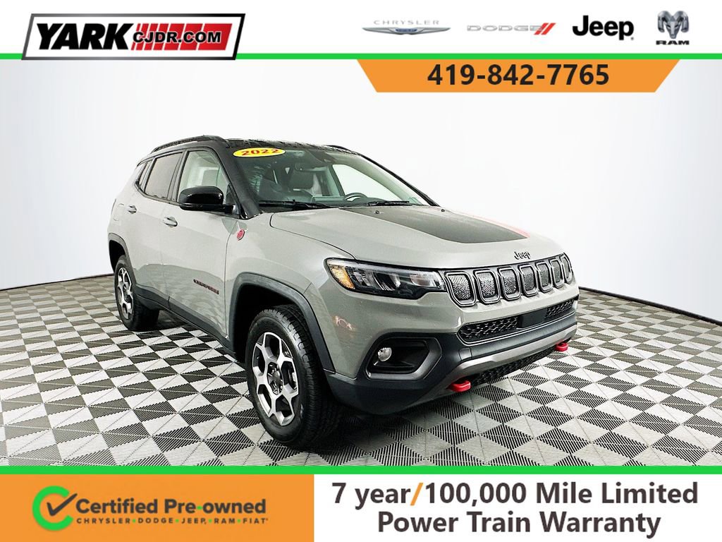 Certified 2022 Jeep Compass Trailhawk w/ Trailhawk Convenience Group