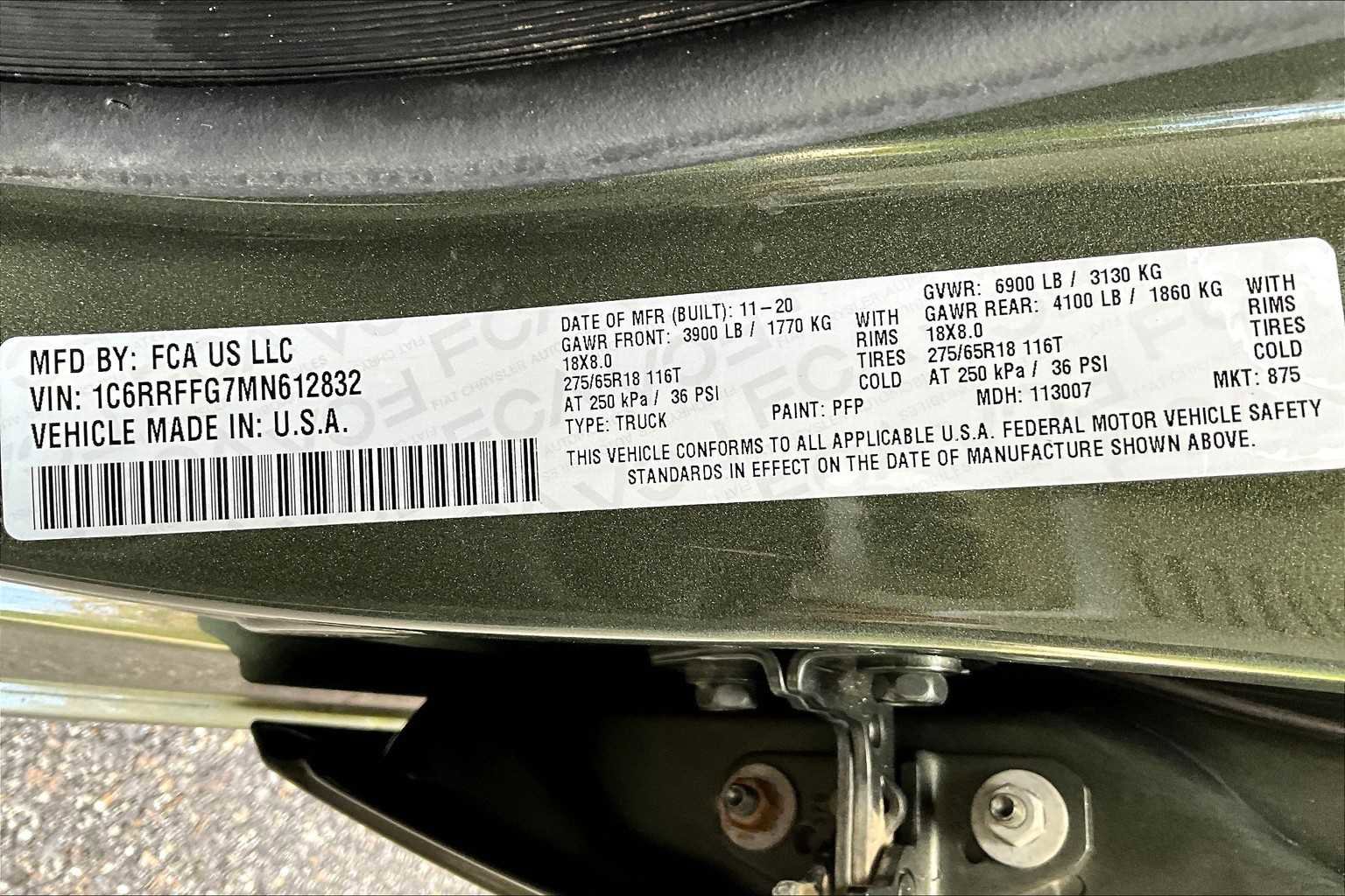 Used 2021 RAM 1500 Big Horn image 67