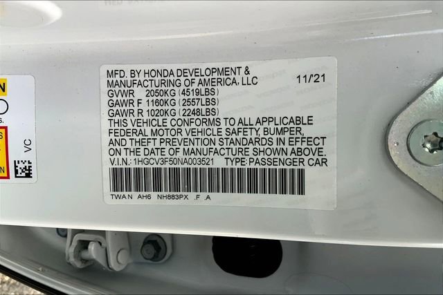 Used 2022 Honda Accord EX-L image 30