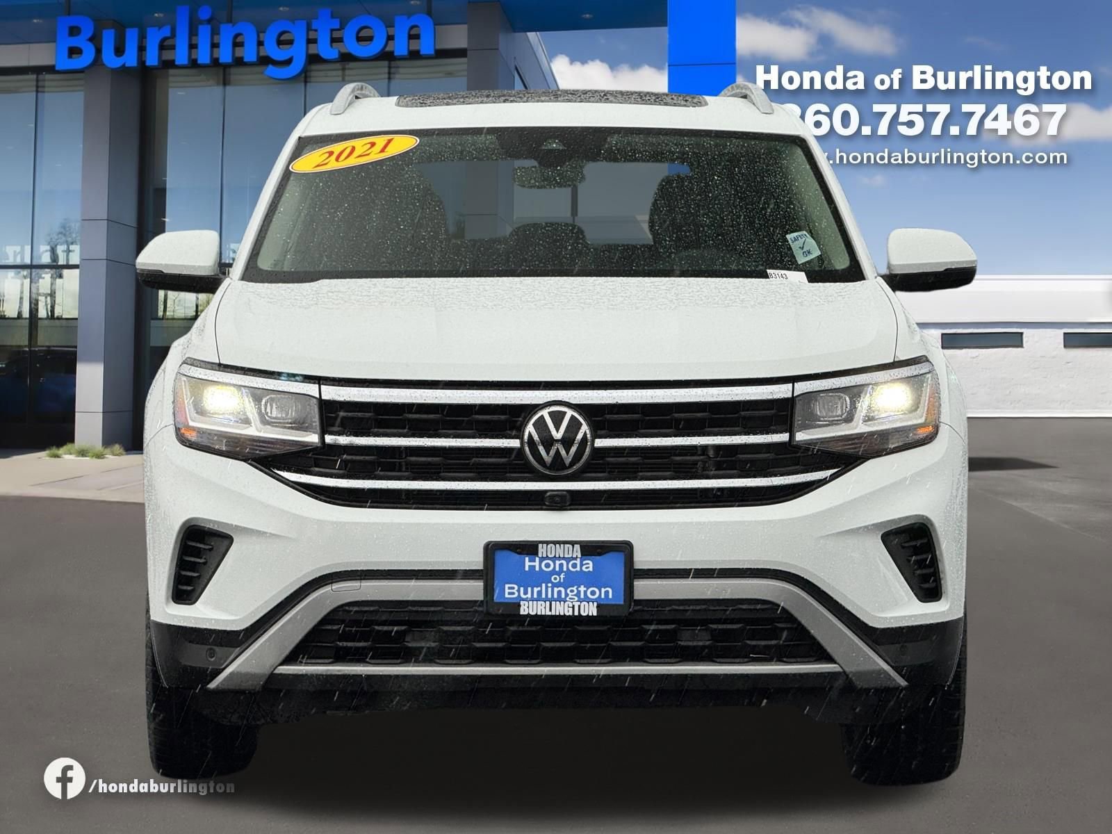 Used 2021 Volkswagen Atlas SEL Premium w/ MDO Package (Bench Seat) AWD/4WD image 10
