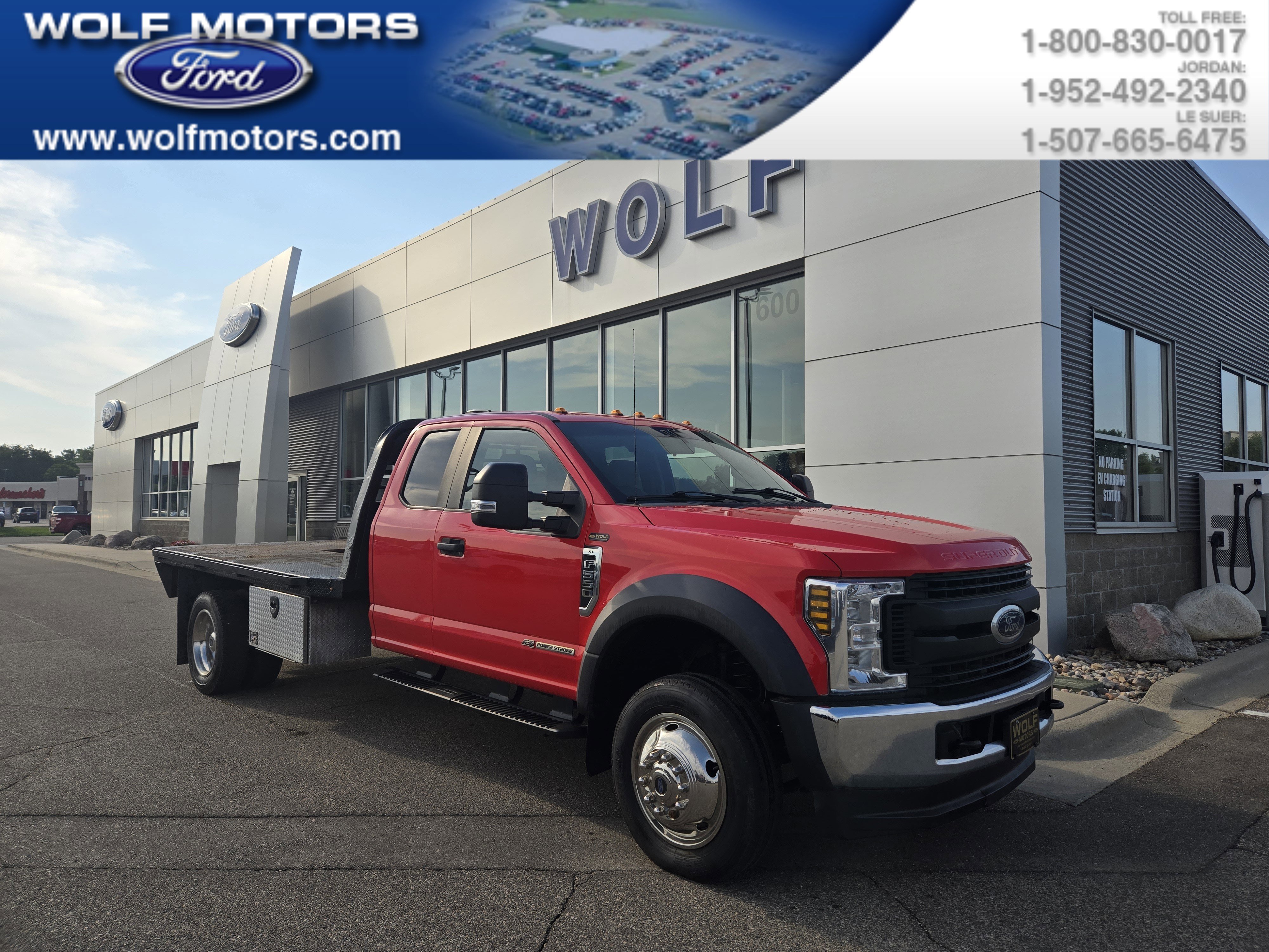 Used 2019 Ford F550 4x4 SuperCab Super Duty