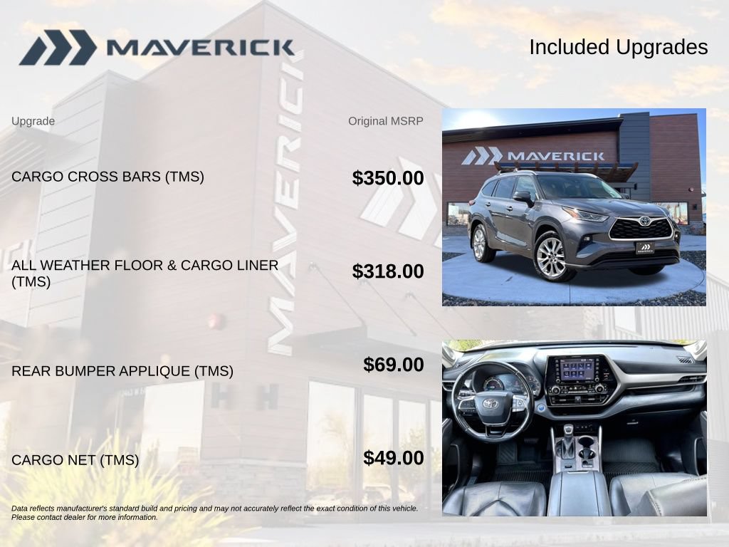 Used 2021 Toyota Highlander Limited AWD/4WD image 7