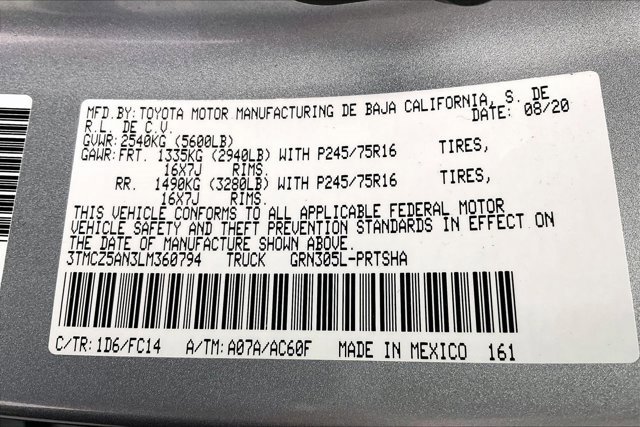Used 2020 Toyota Tacoma SR5 image 35