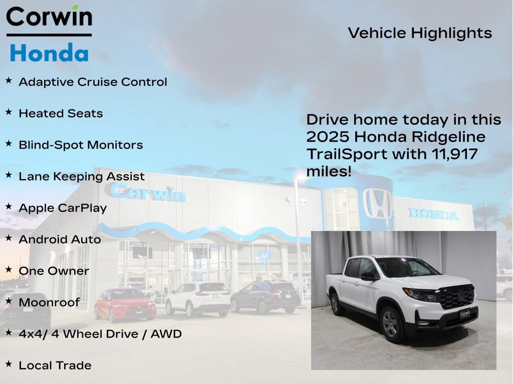 Used 2025 Honda Ridgeline TrailSport image 6