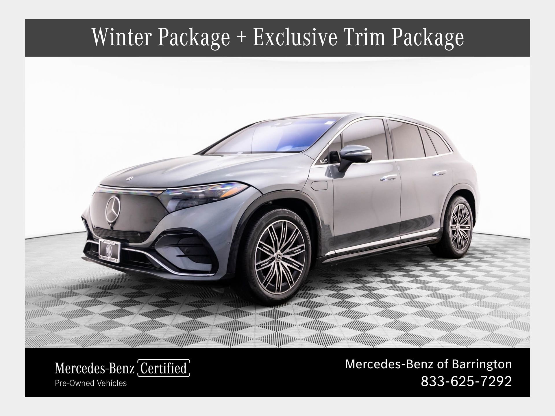 Used 2023 Mercedes-Benz EQS 580 4MATIC SUV w/ Exclusive Trim Package