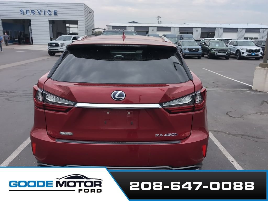 Used 2016 Lexus RX 450h F Sport w/ Cold Weather Package AWD/4WD image 4