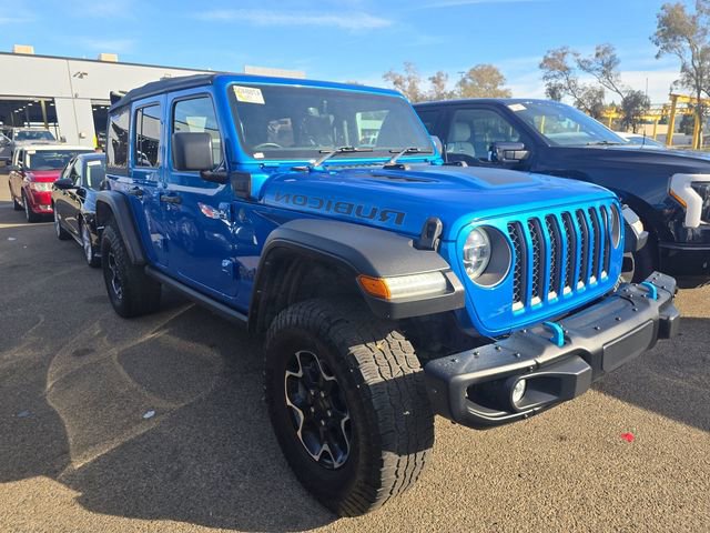 Used 2021 Jeep Wrangler Unlimited Rubicon 4xe w/ Steel Bumper Group