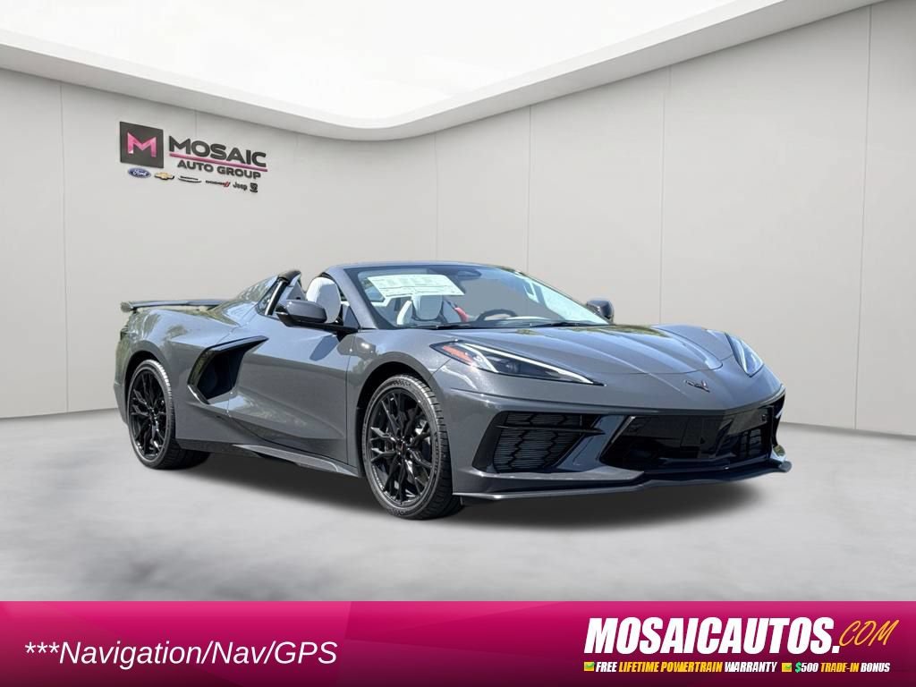 New 2027 Chevrolet Corvette Stingray Convertible w/ Z51 Performance Package RWD image 2