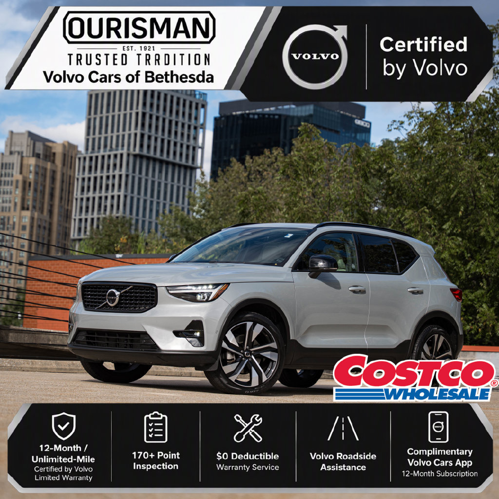 Certified 2024 Volvo XC40 B5 Plus w/ Protection Package Premier